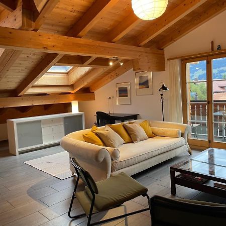 Attic In The Alps Apartamento Luzein Exterior foto