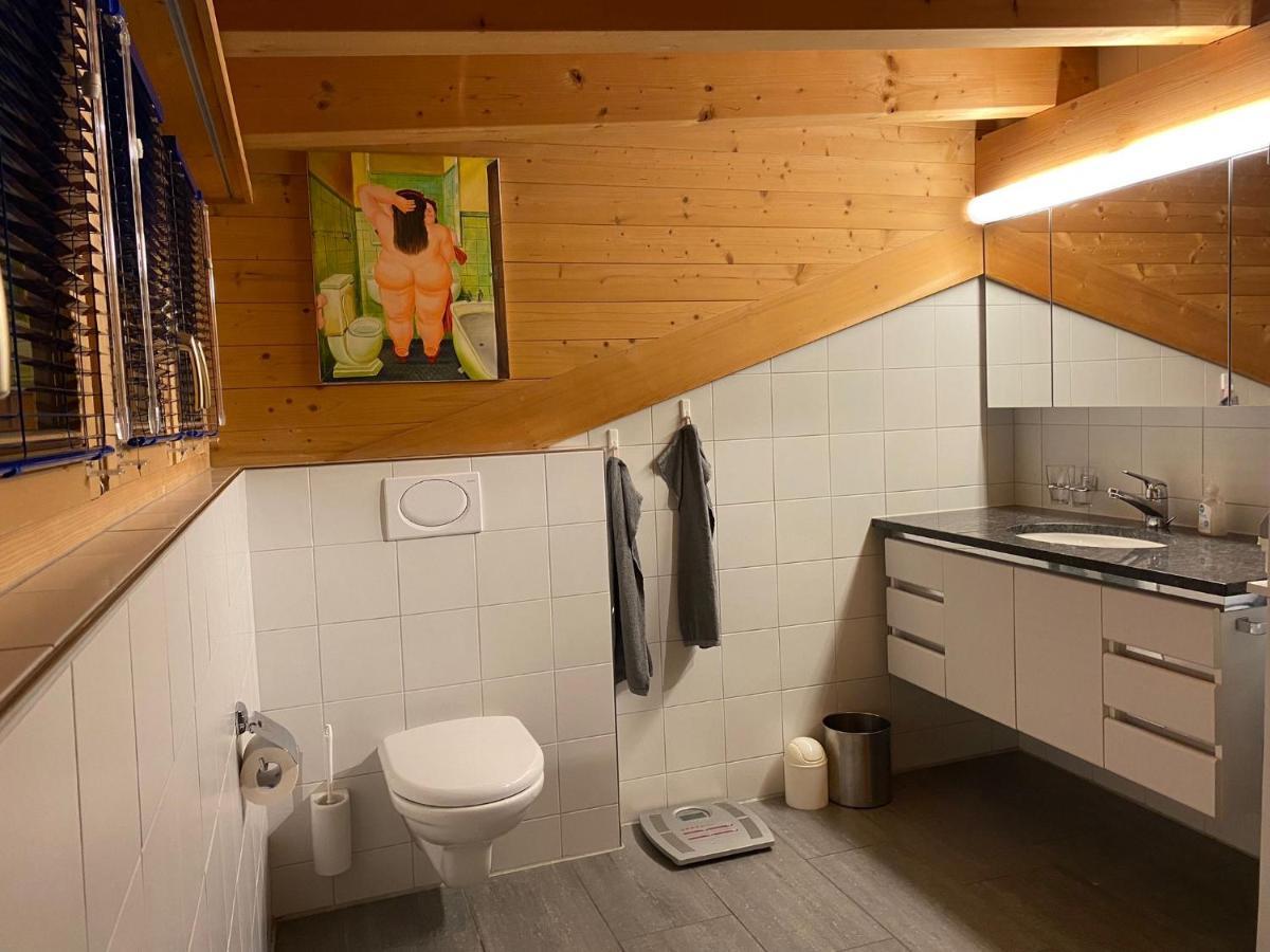 Attic In The Alps Apartamento Luzein Exterior foto