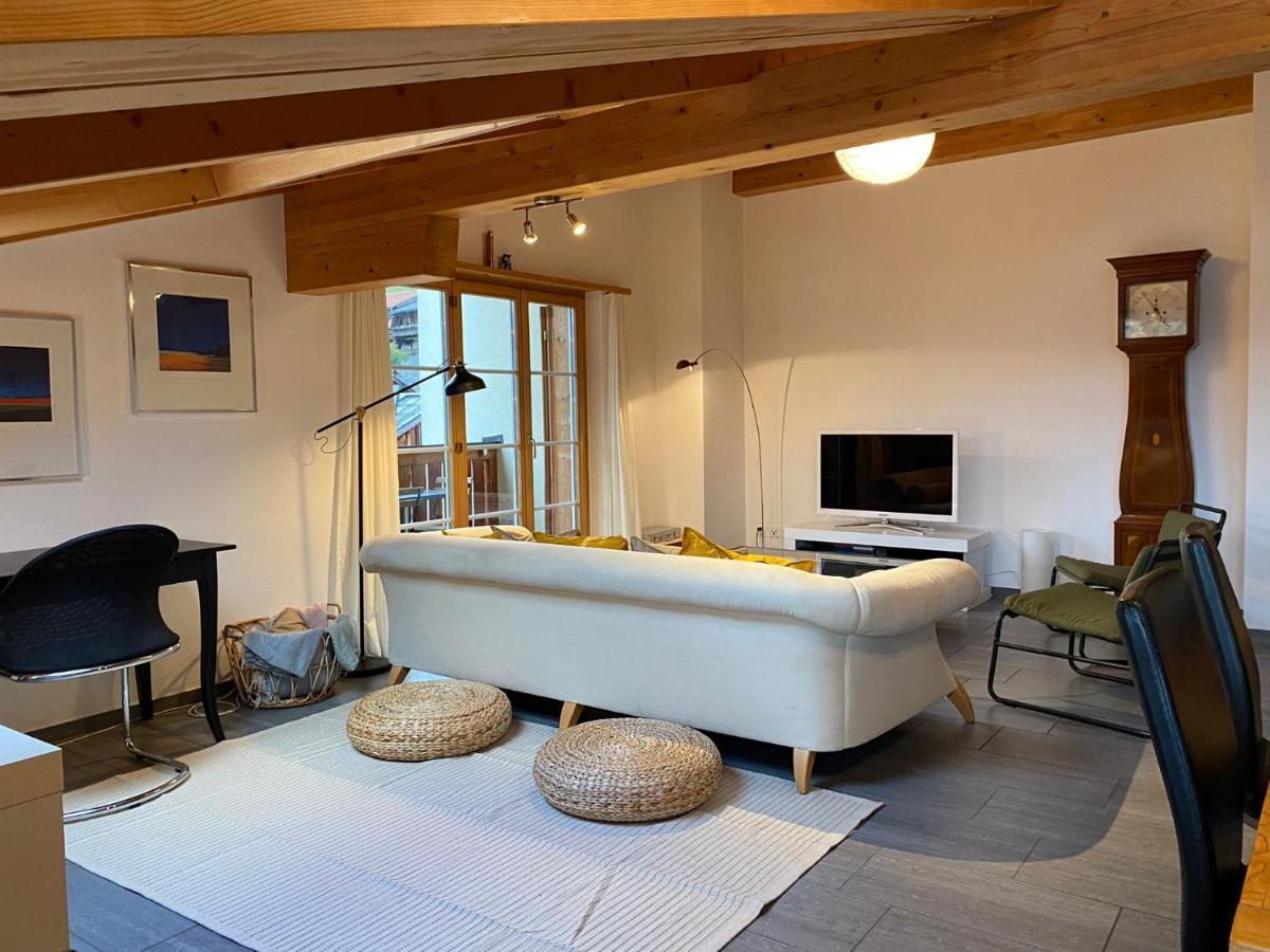 Attic In The Alps Apartamento Luzein Exterior foto